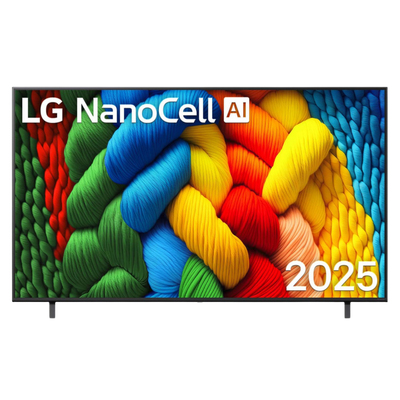 LG 75" NanoCell NANO80 4K UHD HDR webOS Smart TV (2025)