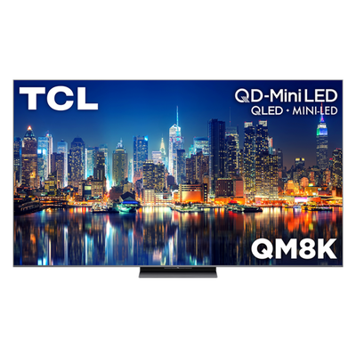Open box - TCL 65" QM8K Series 4K UHD HDR Mini-LED Smart Google TV (65QM8K) - 2025