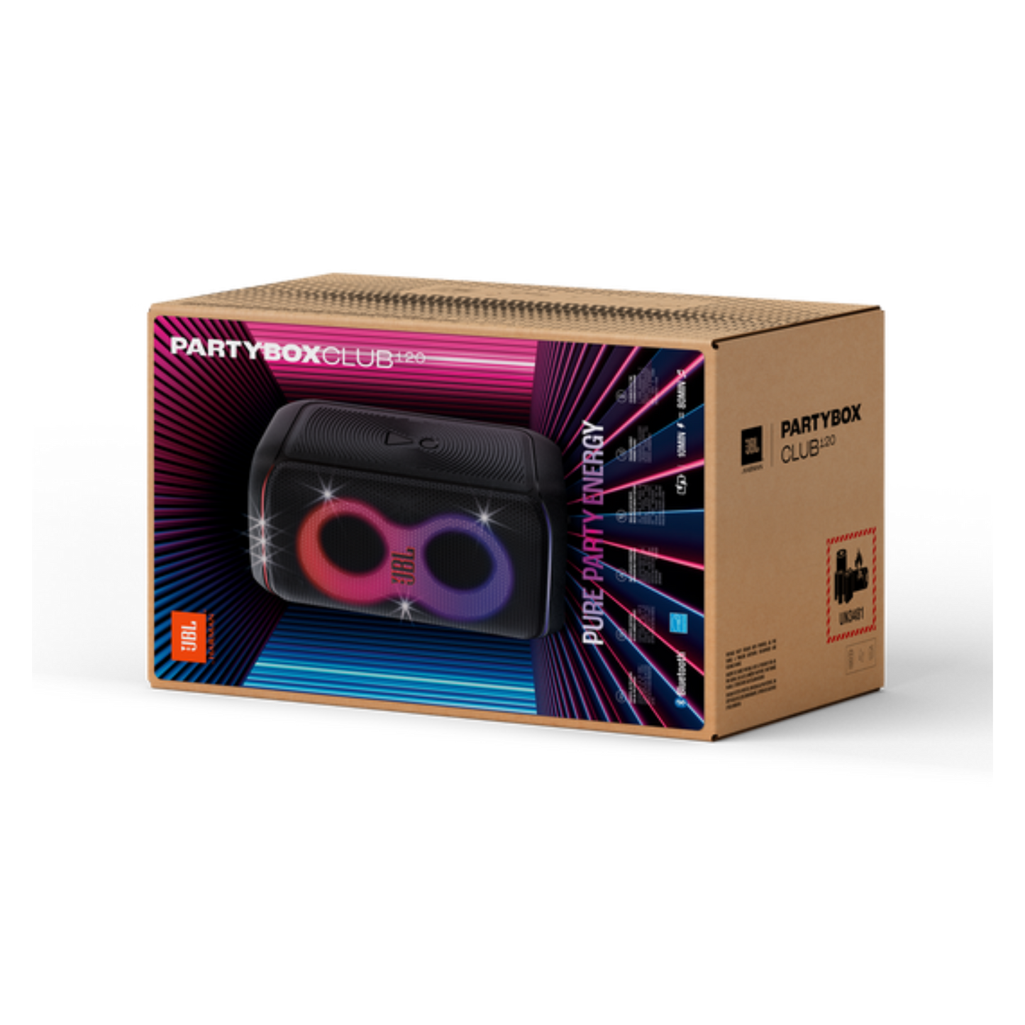 JBL PartyBox Club 120 (OpenBox) - Black JBL
