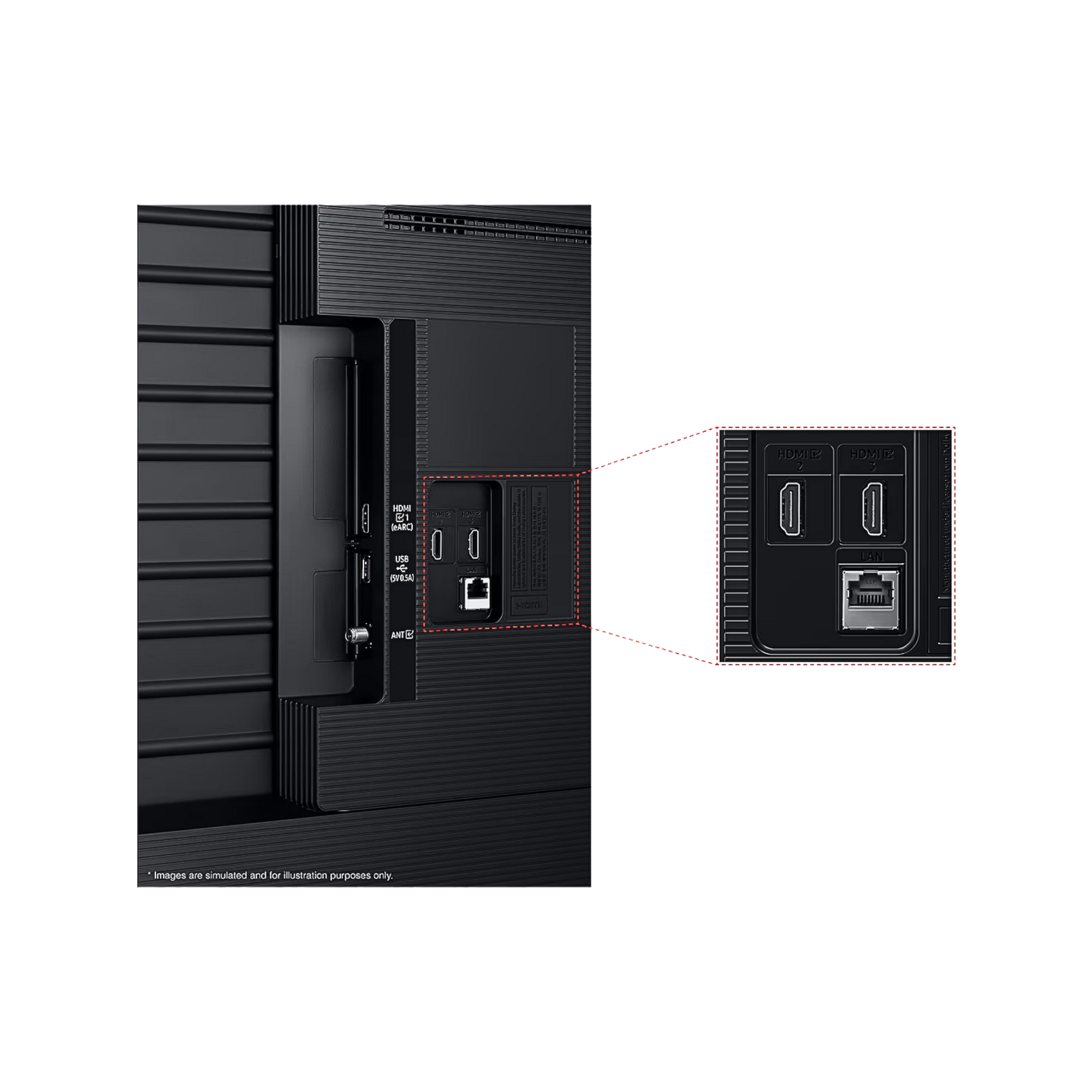 Open Box - Samsung 50" U8000F Series 4K UHD HDR LED Tizen Smart TV (UN50U8000FFXZC) - 2025 Samsung