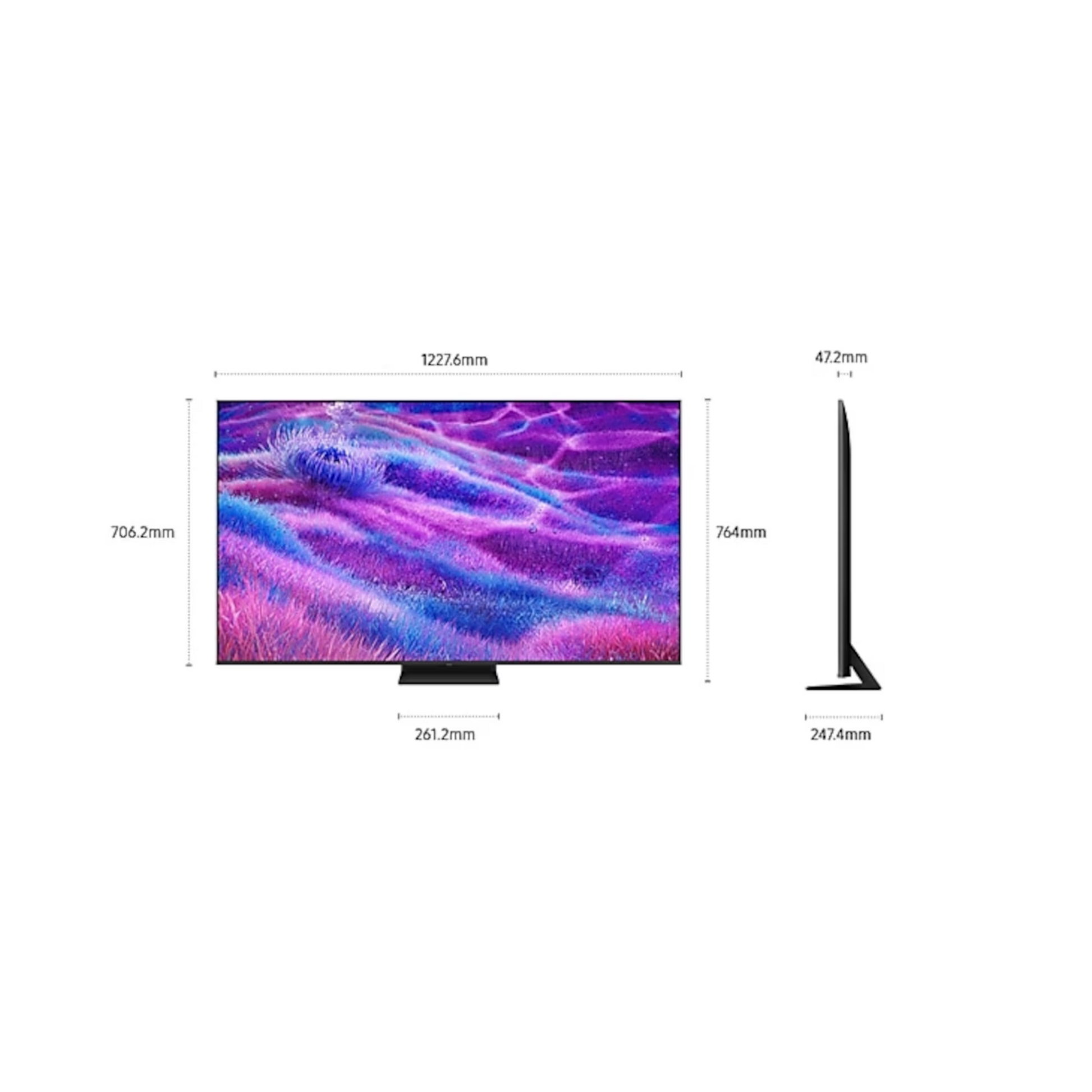 Open Box - Samsung 55" QN80F Series 4K UHD HDR Neo QLED Tizen Smart TV (QN55QN80FAFXZC) - 2025 Samsung