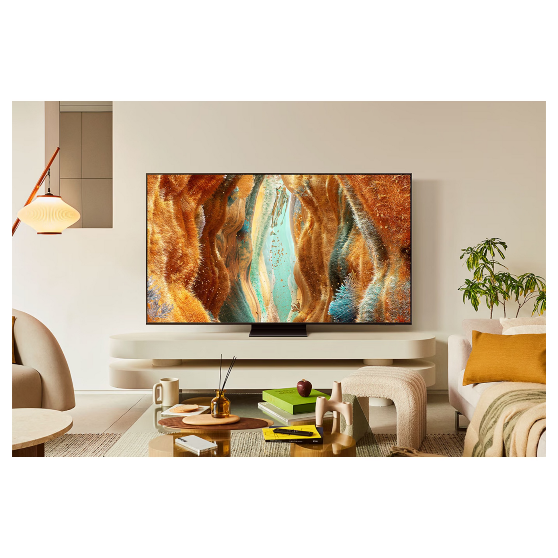 Open Box - Samsung 65" QN70F Series 4K UHD HDR Neo QLED Tizen Smart TV (QN65QN70FAFXZC) - 2025 Samsung