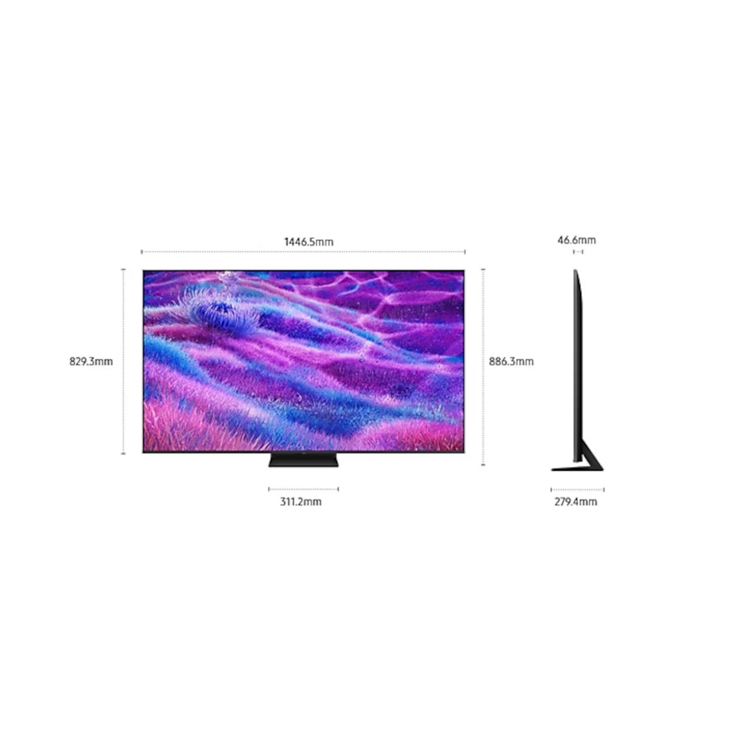 Open Box - Samsung 65" QN80F Series 4K UHD HDR Neo QLED Tizen Smart TV (QN65QN80FAFXZC) - 2025 Samsung